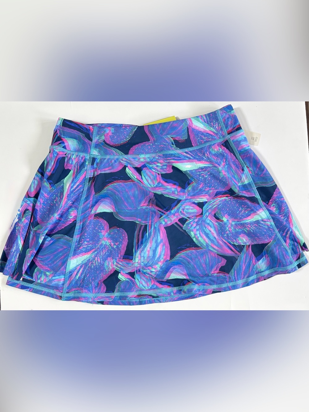 All In Motion Girls Blue & Purple Vibrant Floral Tennis/Golf Skort-XL(14/16)-NWT